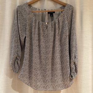 White House/Black Market Elegant Blouse Size Medium